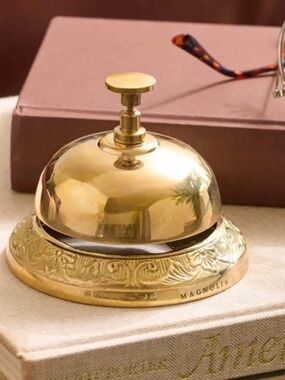 Magnolia Hotel 1928 Brass Bell~Joanna Gaines